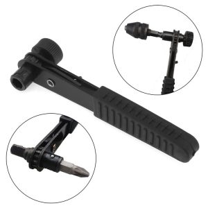 Rapid Ratchet Wrench 1 / 4 incn Screwdriver Rod 6.35mm Quick Socket Wrench