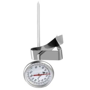 L-BEANS Stainless Steel Hand Made Coffee Thermometer Coffee Probe Water Temperature Meter, Style: Long Probe