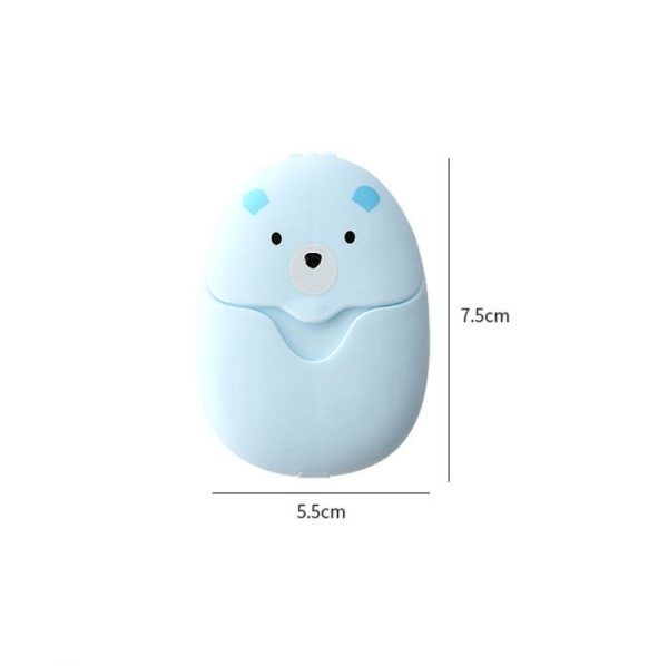 Disposable Soap Paper Outdoor Travel Portable Hand Washing And Cleaning Soap Tablets Random Color - Image 6