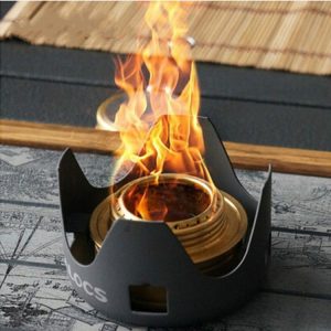 ALOCS CS-B02 Outdoor Alcohol Stove Set High-power Alcohol Burner