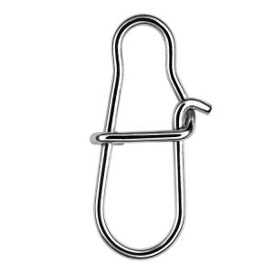 100 PCS / 10 Set SeaKnight Connect-SK01 Stainless Steel Opening Eight-shaped Ring Connector Luya Pin Hook, Specification: 1