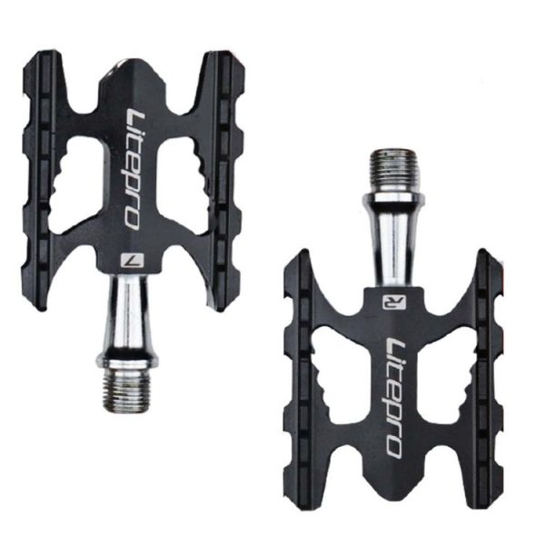 Litepro Ultralight Folding Bike Pedal K3 Bicycle Pedal, Color: Black