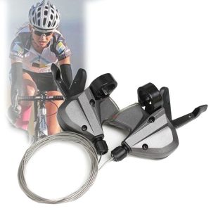 SL-M370 9 / 27 Speed Split Finger Dial Front Derailleur Gearbox Mountain Bike Accessories