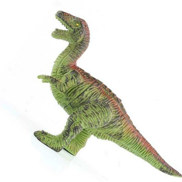 Simulation Animal Dinosaur World Static Toy Models, Style: 6 PCS Velociraptor - Image 4