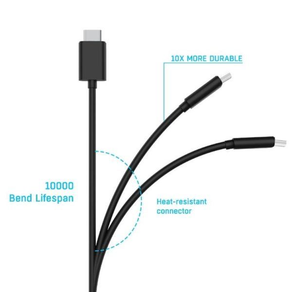 JYS Game Handle Charging Cable For PS5 / Xbox Series X / Switch Pro / Switch Host / Switch Lite Host - Image 7
