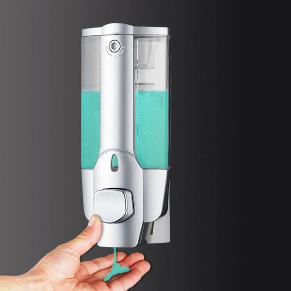 Wall-mounted Plastic Manual Single-head Soap Box Hotel Soap Dispenser, Style: Matt