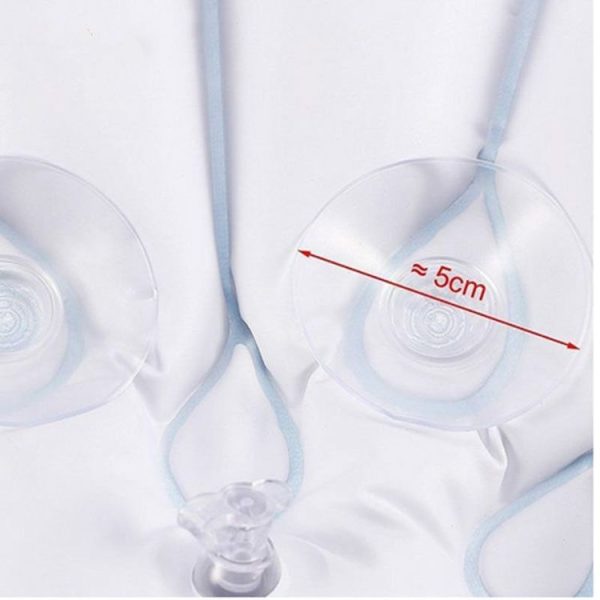 Shell Shaped Soft Bathroom Pillow Home Comfortable Spa Inflatable Bathtub Cushion, Random Color Delivery - Image 8