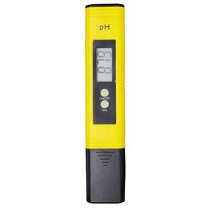 Portable High-precision PH Test Pen PH Acidity Meter PH Water Quality Detection Instrument (Yellow)