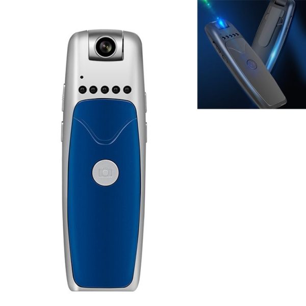 RD01 Intelligent Voice Control Motion Detection Night Vision HD 1080P Video Camera Dual Microphone Noise Reduction Voice Recorder, Capacity: 32G (Blue)