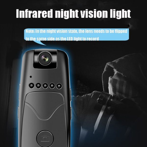 RD01 Intelligent Voice Control Motion Detection Night Vision HD 1080P Video Camera Dual Microphone Noise Reduction Voice Recorder, Capacity: 32G (Blue) - Image 10