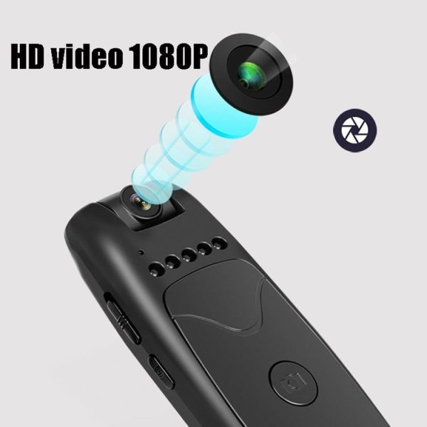 RD01 Intelligent Voice Control Motion Detection Night Vision HD 1080P Video Camera Dual Microphone Noise Reduction Voice Recorder, Capacity: 32G (Blue) - Image 7