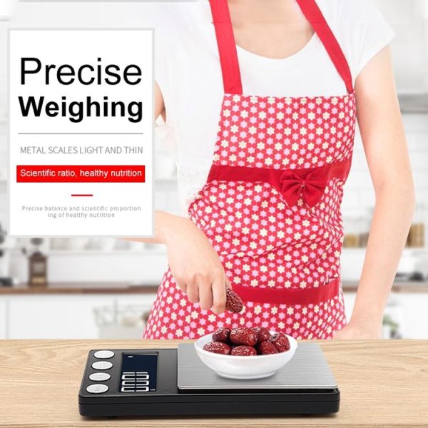 High-Precision Electronic Scale Mini Portable Jewellery Medicine Scale, Style: 200g / 0.01g - Image 5