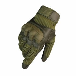 A16 Outdoor Cycling Sports Fitness Mountaineering Motorcycle Gloves, Size: M (Army Green)