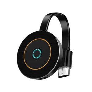 K9 2.4GHz / 5GHz Dual-Band 4K MiraScreen Wireless WiFi Display Dongle Receiver HDTV Stick for Chromecast