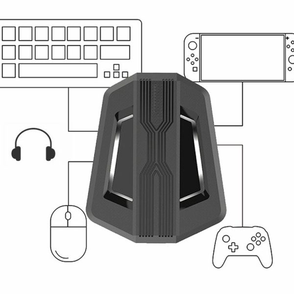 Keyboard And Mouse Converter For PS4 / Switch / PS4 Pro / XBOX ONE (Support Audio Models)