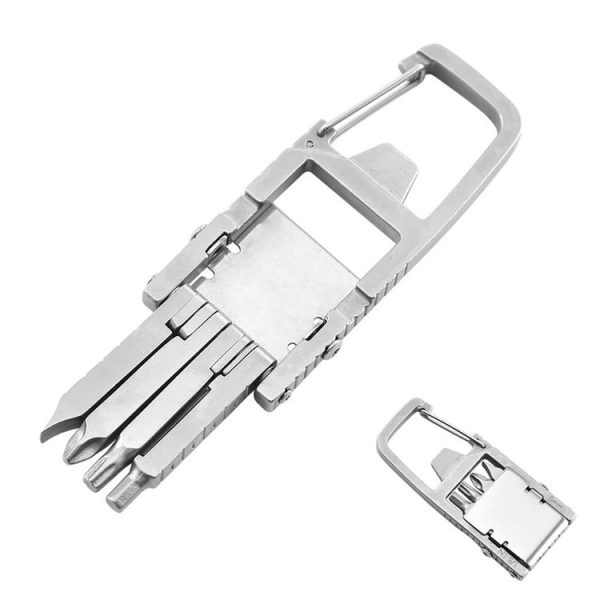 13 in 1 Multifunctional Stainless Steel Combination Batch Head Small Tool Foldable Outdoor Emergency Tool - Image 2