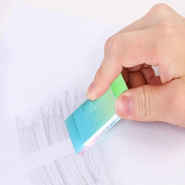 5 PCS Jelly Translucent Eraser Art Drawing Exam Sketch Student Stationery, Color Random Delivery (Gradient Color) - Image 6