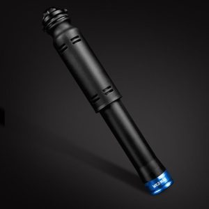 WILD MAN GK3 Portable Mini Mountain Bike Pump Inflator Bicycle Basketball Small Pump Inflator, Colour: Blue (Length: 19.6 cm)