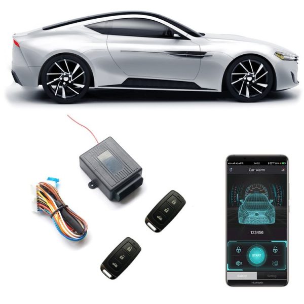 3pcs / Set Car Key-Free Access To The Central Control Lock Mobile Phone APP Control Open And Close The Car Door, Specification: T242