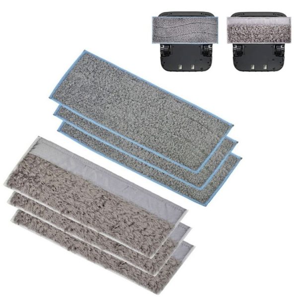 Sweeper Accessories Mop Wet & Dry Type for iRobot Braava / Jet / M6, Specification: 6-piece Set (3 Dry Wipes + 3 Wet Wipes)