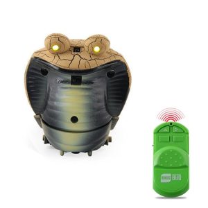 7702 Infrared Remote Control Simulation Cobra Tricky Toy (Gray)