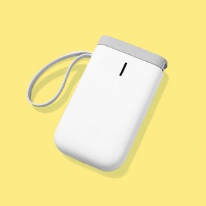 NIIMBOT D11 Thermal Label Printer Bluetooth Handheld Portable Sticker Mobile Phone Printer, Model: D11+1 Roll White Label