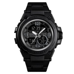 SKMEI 1452 Outdoor Sports Electronic Watch Multifunctional Waterproof Watch (Black)