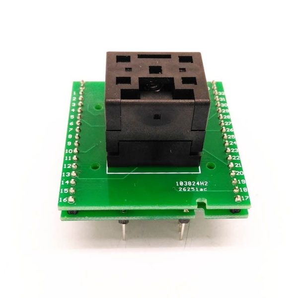 QFN32-0.5 Burning Seat Chip Test Seat Flip Shrapnel Double-Layer Board Programming Seat - Image 4