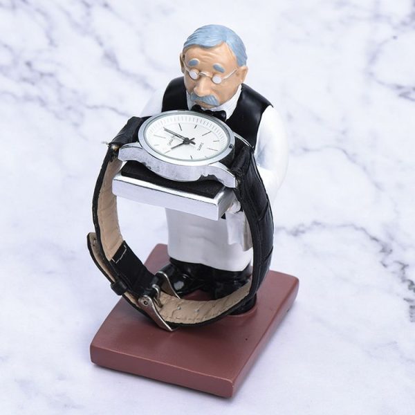 Watch Shelf Support Decorative Ornaments Watch Storage Box Display Stand, Item No.: Large Astronaut - Image 5