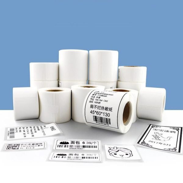Thermal Label Paper Self-Adhesive Paper Fixed Asset Food Clothing Tag Price Tag for NIIMBOT B11 / B3S, Size: 50x30mm 230 Sheets - Image 7