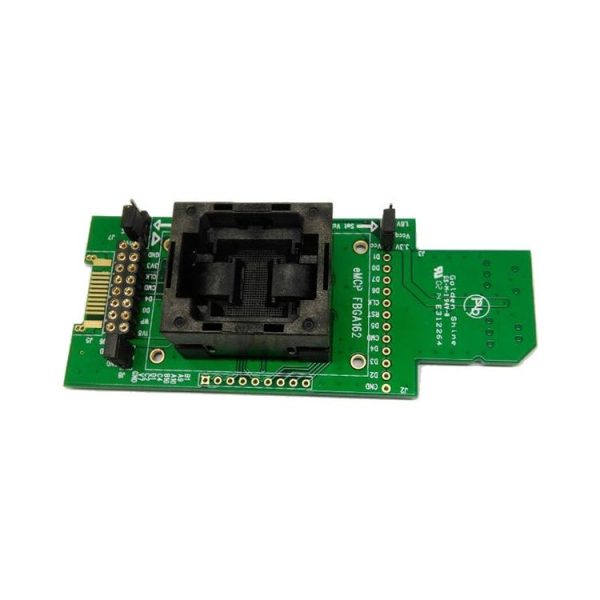 EMCP162 186 Downward Pressure Shrapnel To SD Interface Test Socket Burner Programmer