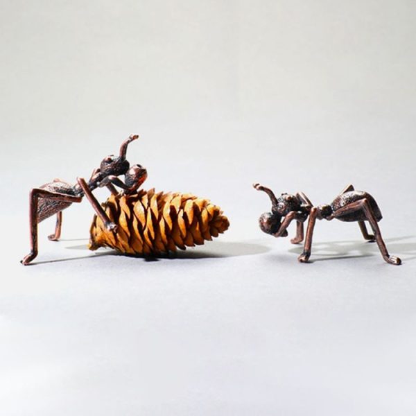3 PCS Alloy Ant Incense Plug Mini Line Incense Plug Small Decoration Accessories Line Incense Small Incense Burner, Size: 2.2x5 cm - Image 5