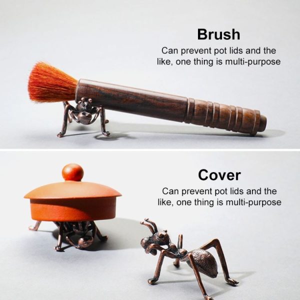 3 PCS Alloy Ant Incense Plug Mini Line Incense Plug Small Decoration Accessories Line Incense Small Incense Burner, Size: 2.2x5 cm - Image 6