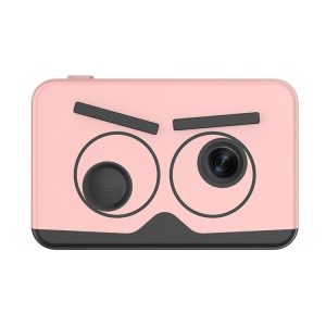 X22 Pink HD Dual-Lens Children Mini SLR Camera Toy HD Auto Focus Digital Camera