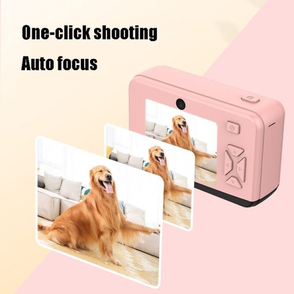 X22 White LD Children Mini SLR Camera Toy HD Auto Focus Digital Camera - Image 5