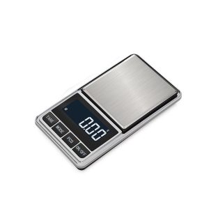 Kitchen Stainless Steel Mini Portable Scale High Precision Jewelry Scale Electronic Scale, Specification: 500g / 0.01g