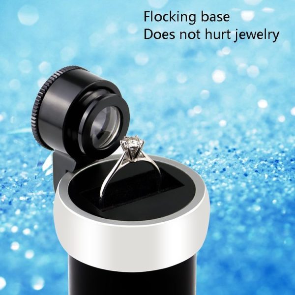 10x HD Optical Glass Lens Diamond GIA Waist Code Professional Jewelry Waist Edge Code Appraisal Magnifying Glass, Color Random Deilvery - Image 10