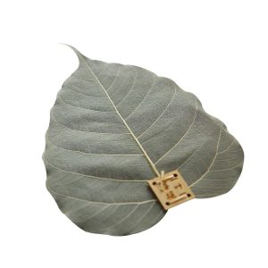 Creative Personality Natural Bodhi Leaf Filter Tea Leak, Specification: Bodhi Leaf