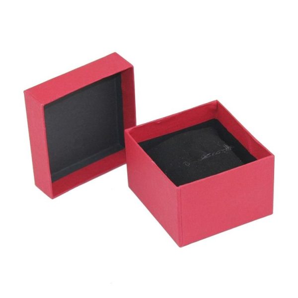 3 PCS Exquisite Silver Jewelry Packaging Gift Box, Random Color Delivery (5x5cm Square Box) - Image 6