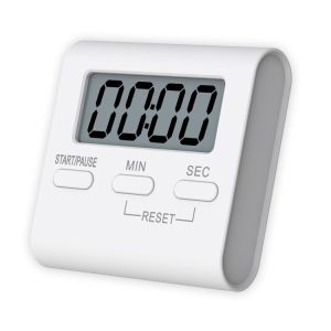 Kitchen Baking Timer Student Learning Reminder Timer (White)