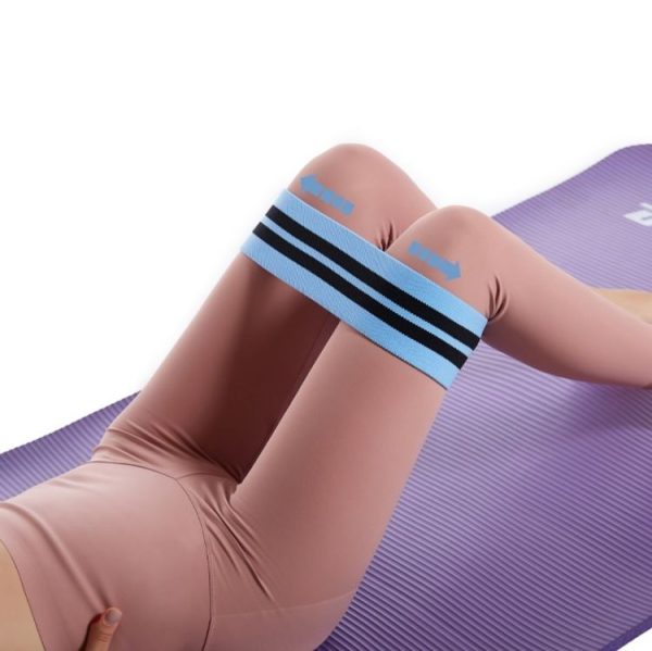 Squat Yoga Resistance Band Squat Loop Elastic Band, Size: 76 x 8cm(Pink) - Image 4