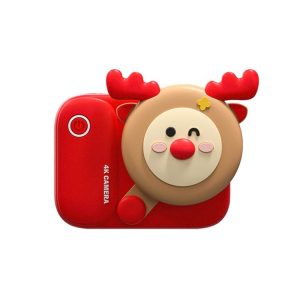 4800W Pixel Front And Rear Dual-Camera High-Definition Children Mini Digital Camera (Red)