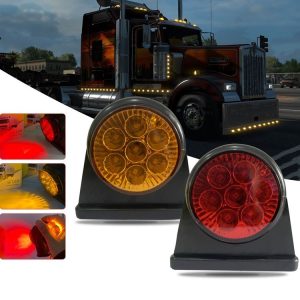 12 / 24V 14 LEDs Truck Two-Color Side Light Trailer Side Tail Light