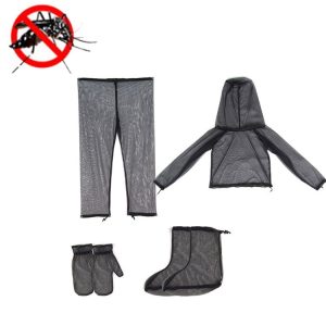 Camping Adventure Anti-Mosquito Suit Summer Fishing Breathable Mesh Clothes, Specification: Four-piece (L / XL)