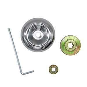 Lawn Mower Working Head Accessories Brush Cutter Pressure Plate Protection Cover Nut, Specification: Work Head 3 PCS / Set + Hexagon