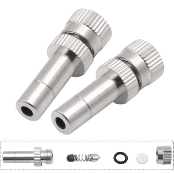 6mm Humidifying And Dedusting Cooling Atomizing Sprinkler Quick-Plug Fog Misting Nozzle, Model: 0.15mm - Image 6