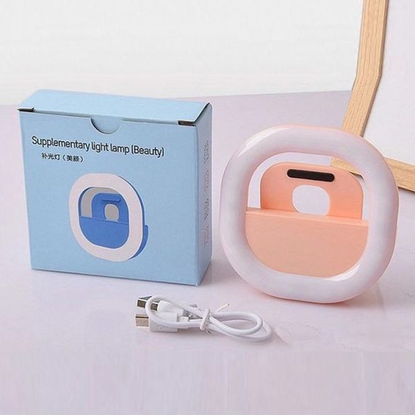 3 PCS Live Mobile Phone Selfie Fill Light LED Flashing Beauty Light, Colour: Square White - Image 6