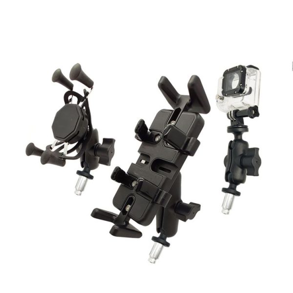 N-P090 Hollow Ball Head Loading Mobile Phone Bracket Handlebar Holder - Image 5