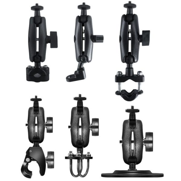 Motorcycle Riding Recorder Bracket Camera Holder, Style: KZ05 + KL04 + KD05 - Image 2