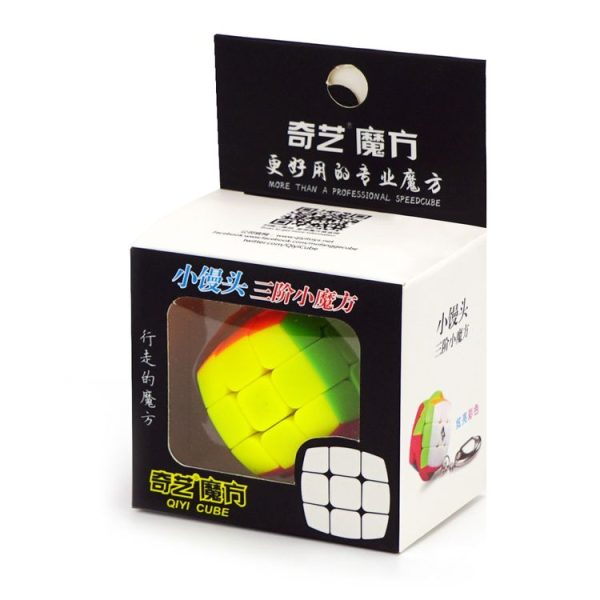 2 PCS Mini Keychain Magic Cube Decompression Toy Pyramid Keychain - Image 5